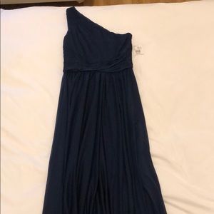 Navy Bridesmaid Gown